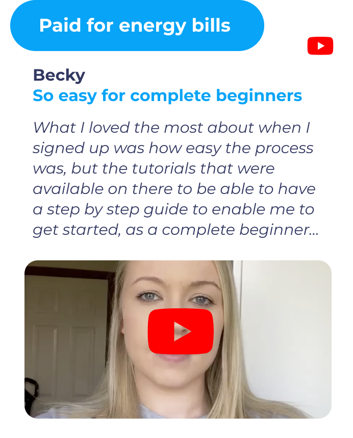 Beck paid for energy