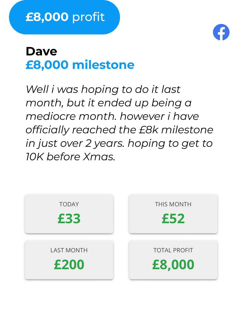 Dave £8k